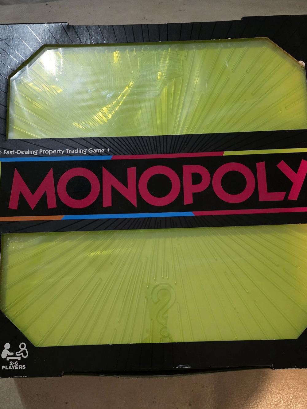Monopoly Neon Pop Edition Unopened